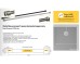 Horizontal Support Arm 1200mm Adjustable Square