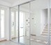 Slim Line Framed Sliding Wardrobe Doors Mirror Finish
