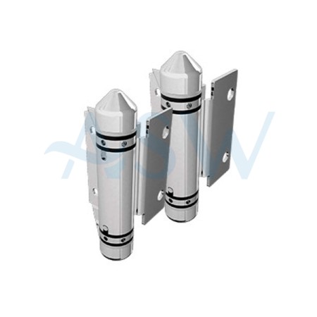 MASTER Glass to Square Post or Wall Hinge Set of 2