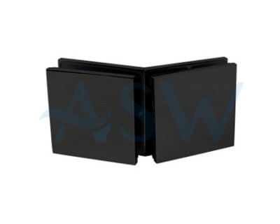 Glass to Glass 135 Degree Bracket Mechanical Fixing