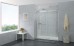 Frameless Shower Screen with Two By-Passing Sliding Doors 2000H