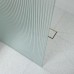 Frameless Shower Screen Fluted Radius Corner Fixed Free Standing Panel 2100H with brackets