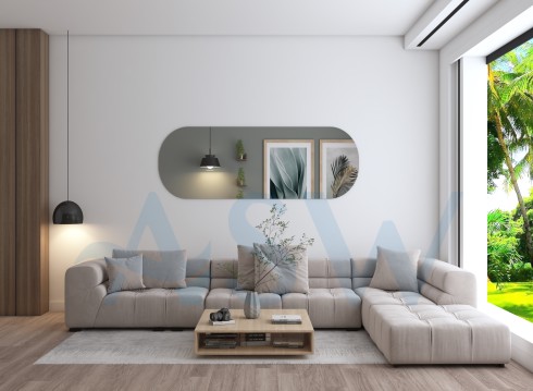 Custom Tablet Shape Mirror Cut to Size