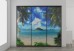 Slim Line Framed Sliding Wardrobe Doors Custom Print Glass