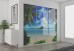 Slim Line Framed Sliding Wardrobe Doors Custom Print Glass