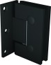 Frameless Shower Screen Wall to Wall Fixed Panel & Door hinged of wall 2000H pre-drilled glass