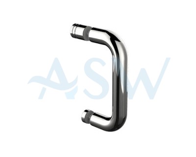 Round Handle D-shape with internal knob 180mm